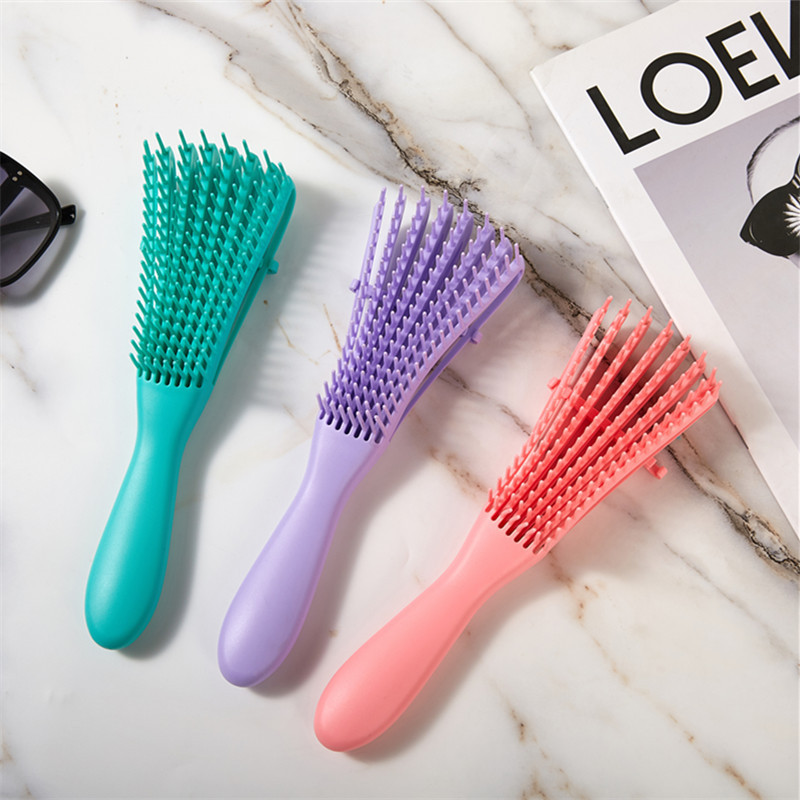 Men'S Grooming Hair - Escova de cabelo desembaraçadora, massagem no