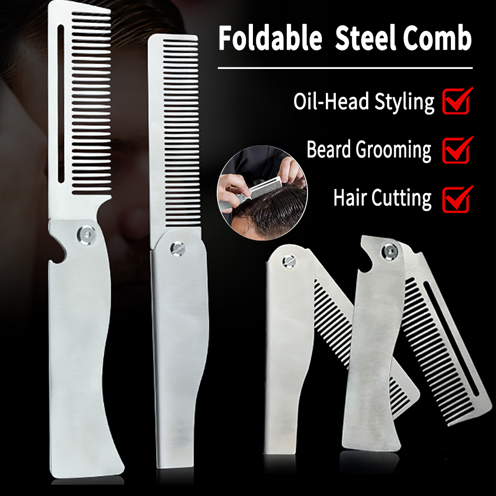 Men'S Grooming Hair - Novo tipo 1/2 pçs pentes de
