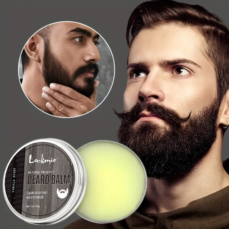 Men'S Grooming Tonic - LOCKMIO Creme de bigodes com umidade