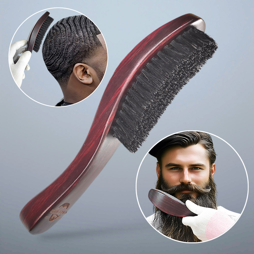 Men'S Grooming Hair - Escova de Cabelo e Barba Gracemen