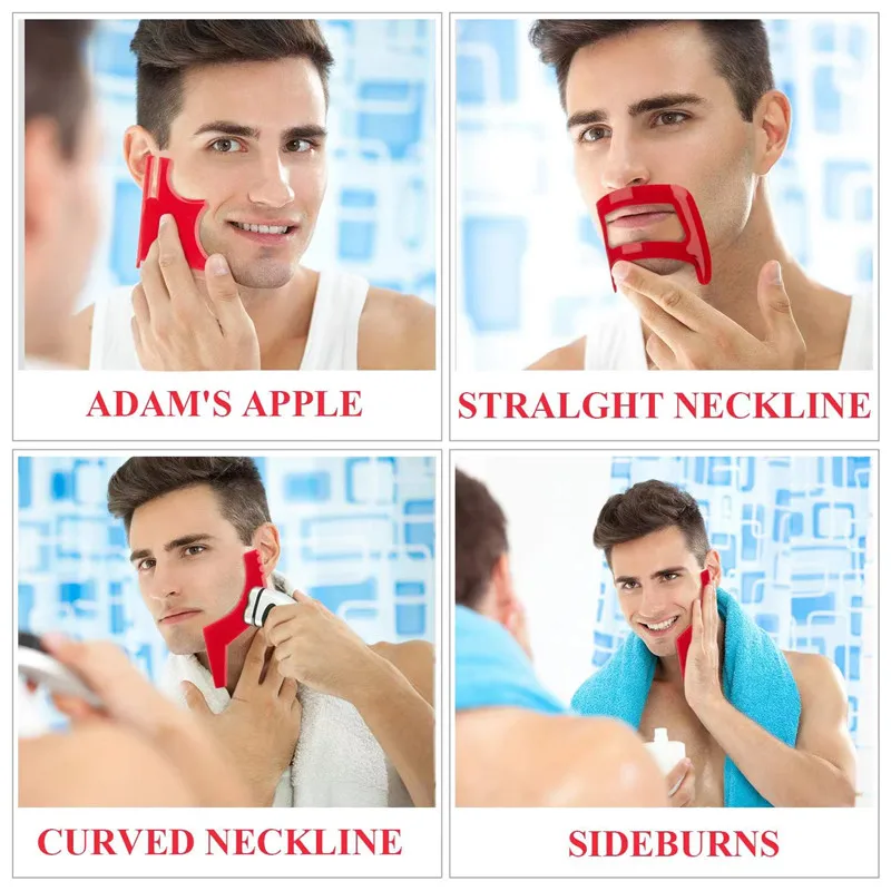 2/4 pçs pentes de barba dos ho - Men'S Grooming Hair avaliação e preço