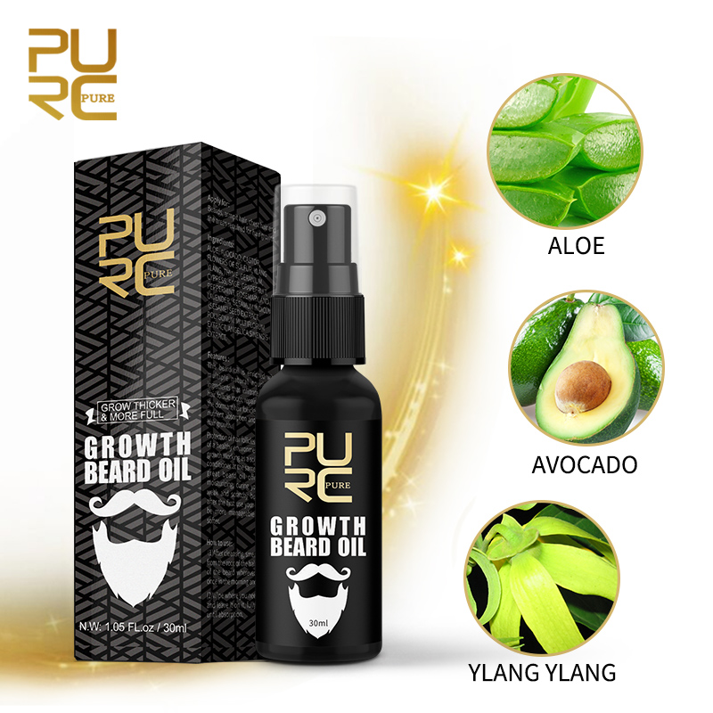 Purc óleo de crescimento de ba - Men'S Grooming Tonic avaliação e preço