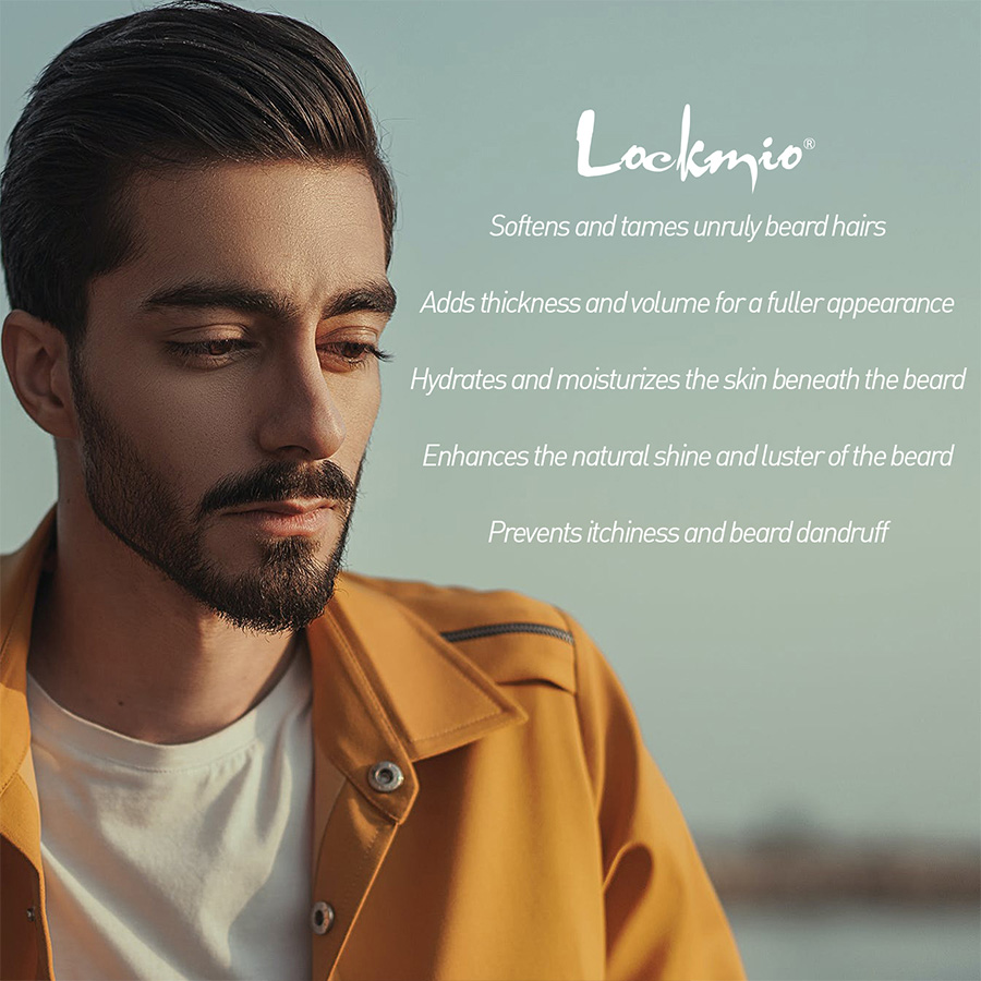 LOCKMIO Creme de bigodes com u - Men'S Grooming Tonic avaliação e preço