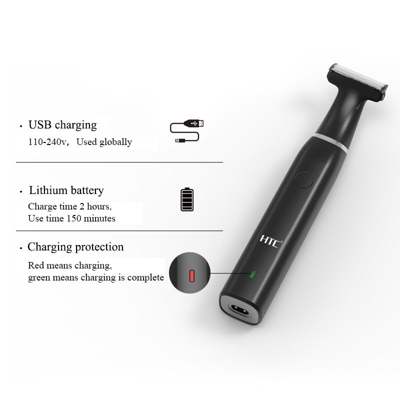Htc masculino elétrico virilha - Grooming Men'S Eyebrows avaliação e preço