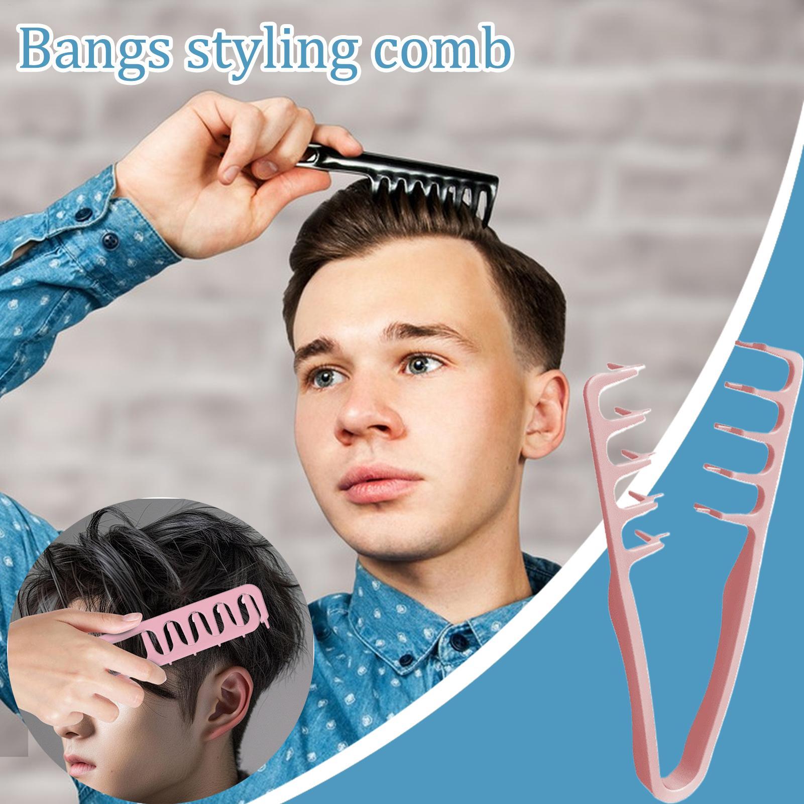 Pente de Cabelo de Dentes Larg - Men Grooming Home avaliação e preço